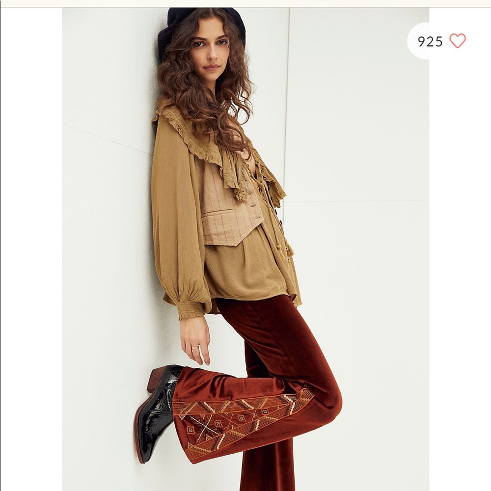 Free People Driftwood flare pant